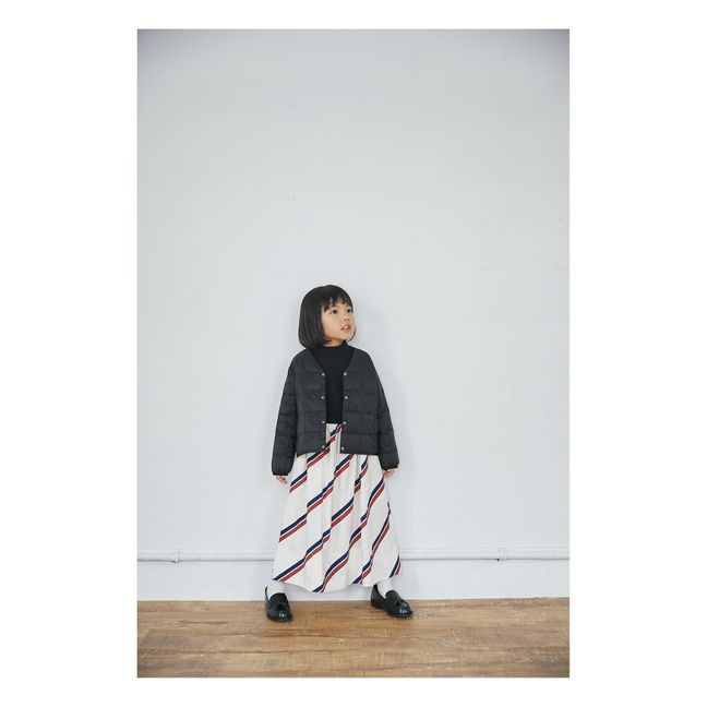 Piumino in vera piuma | Nero