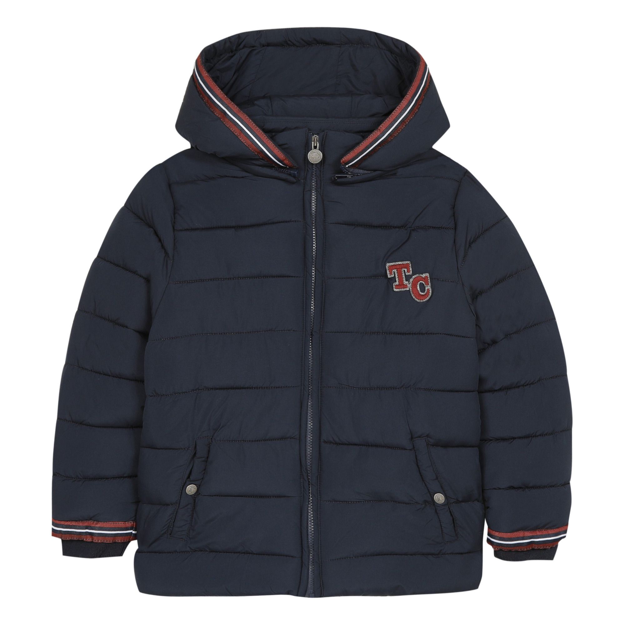 Tartine et Chocolat - Doudoune Fourrée - Garçon - Bleu marine