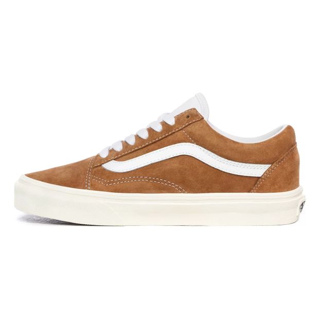 camel suede vans