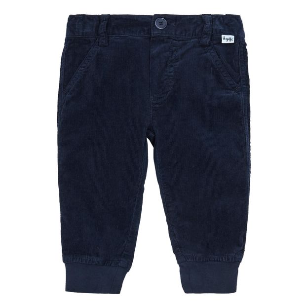 navy blue velour trousers