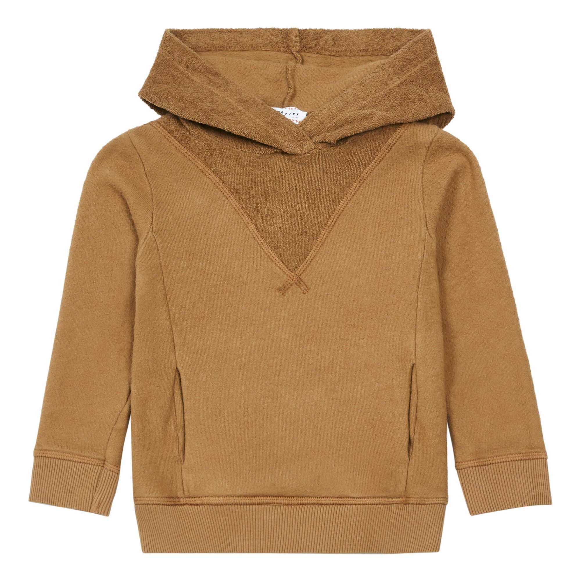 Morley - Hoodie Coton Bio Monroe - Fille - Marron