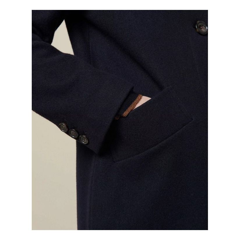 Mantel Chera aus Wolle Navy- Produktbild Nr. 4