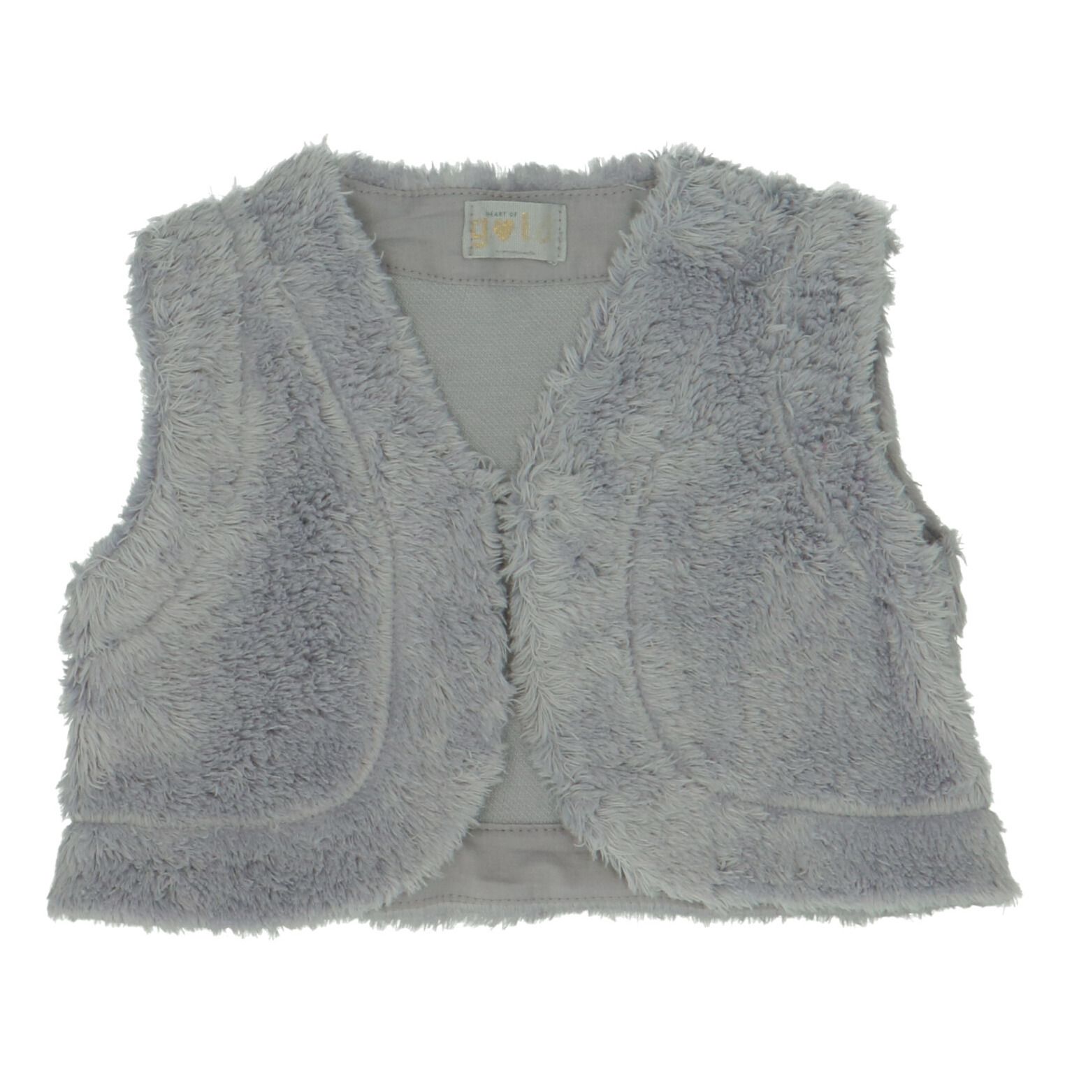 Heart of Gold - Gilet Façon Fourrure Gabriel - Fille - Bleu
