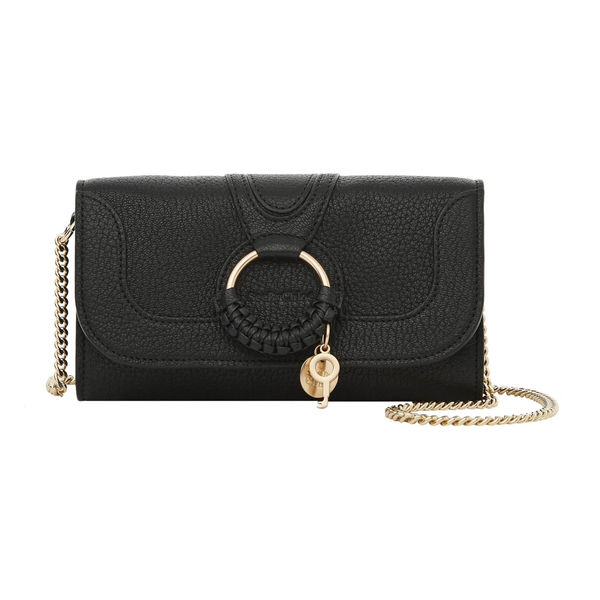 Pochette con catenina Hana Nero See by Chloé Moda Adulto