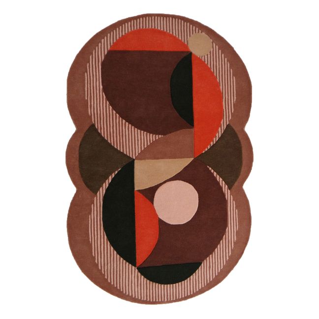 Shell Rug  Russet
