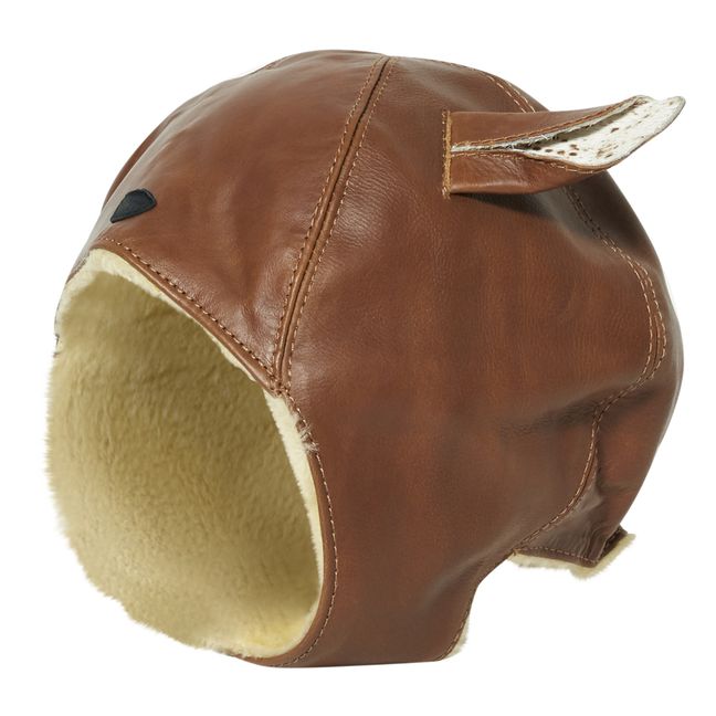 Gorro con orejeras Kapi Bambi | Camel