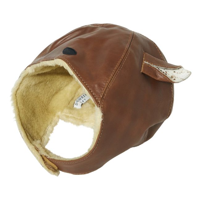 Gorro con orejeras Kapi Bambi | Camel