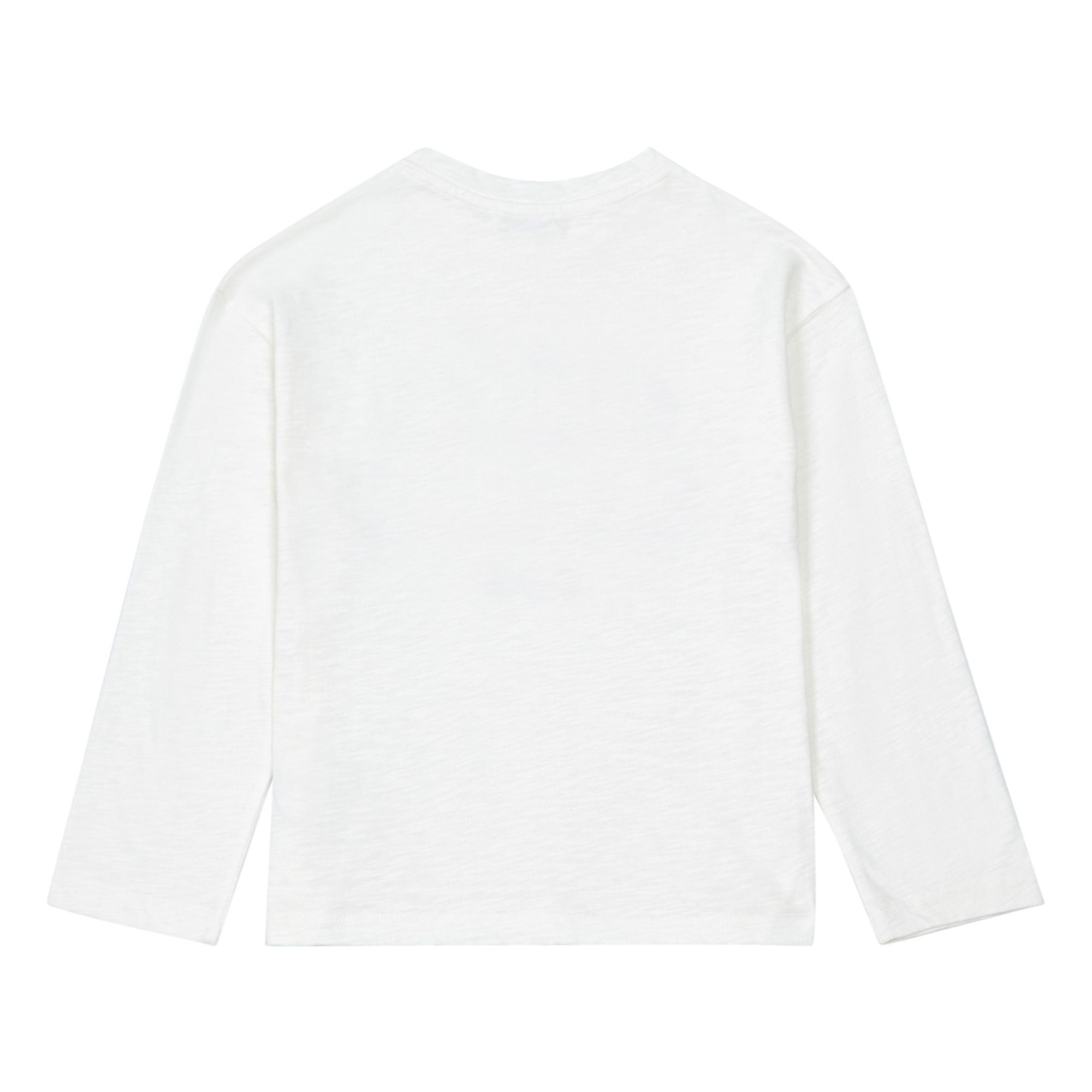 Girls T-Shirt, Organic Cotton Ecru Hundred Pieces Fashion Teen
