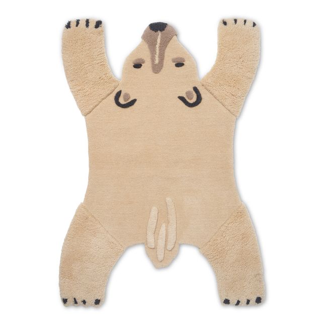 Tapis tufté ours polaire | Blanc cassé