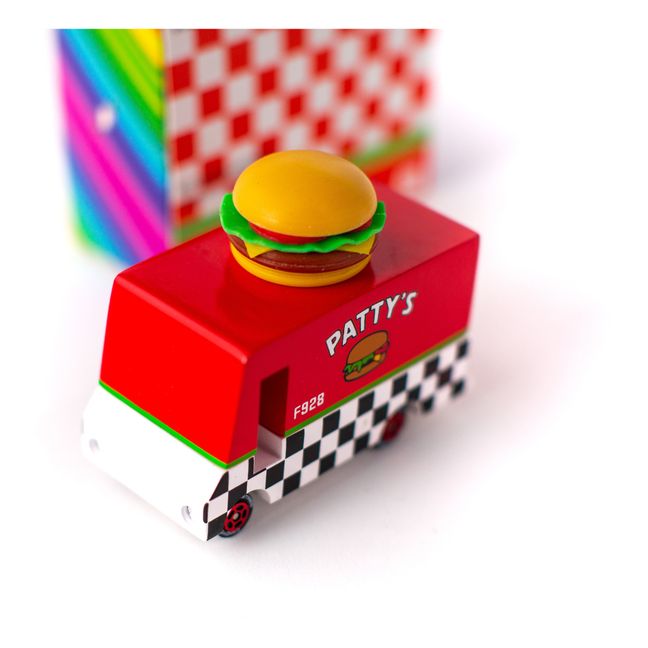 Coche Burger de madera