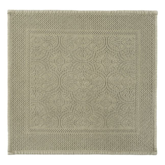 Alfombra de baño Kymi | Verde Kaki