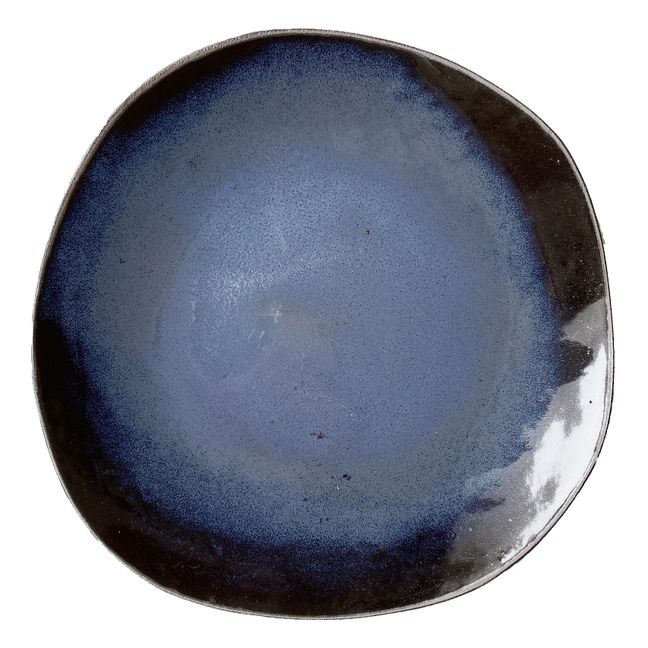 Ceramic Plate | Navy blue