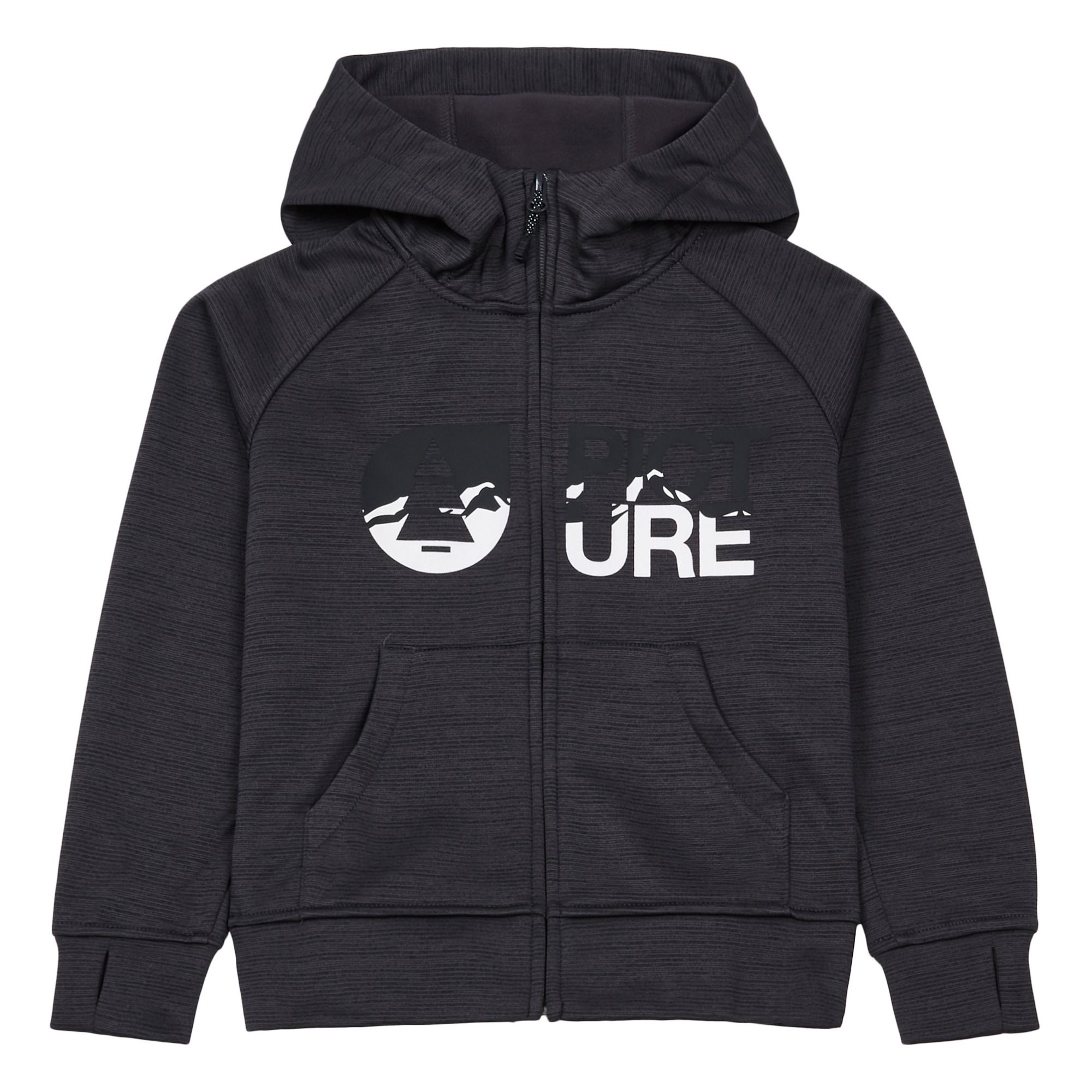 Picture - Sweat Yuma Polyester Recyclé - Fille - Noir