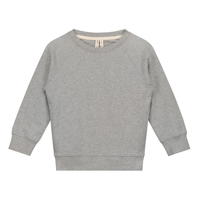 Crewneck Organic Cotton Sweatshirt | Grey