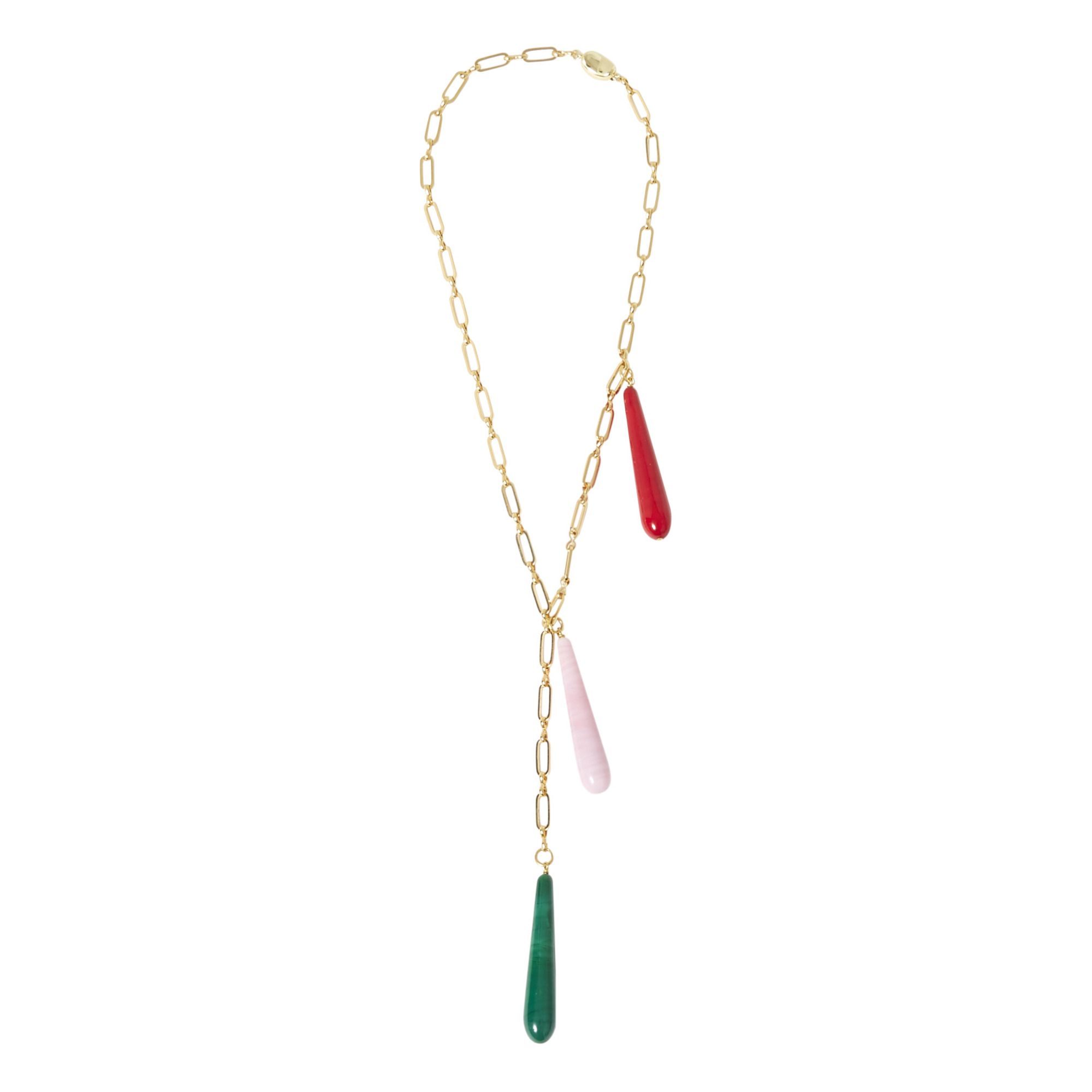 Timeless Pearly - Collier Pendantifs - Femme - Rouge