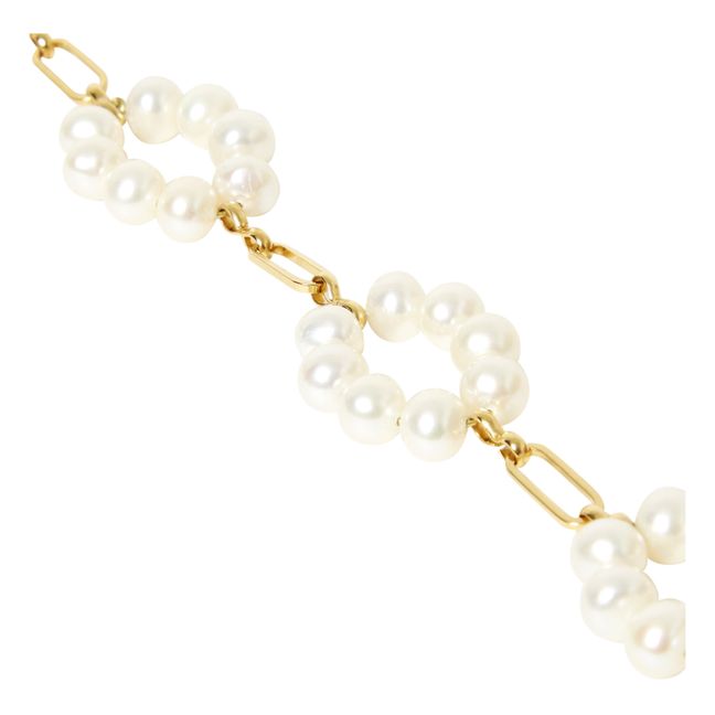Bracelet Perles Doré