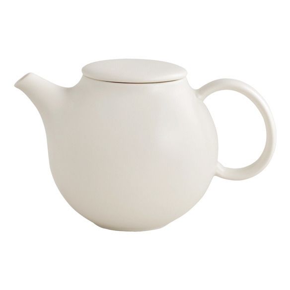 Teekanne aus Porzellan -500 ml | Weiß