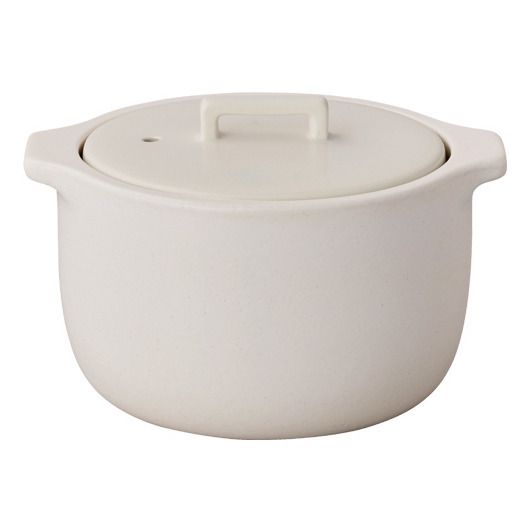 Rice cooker Kakomi de cerámica | Blanco