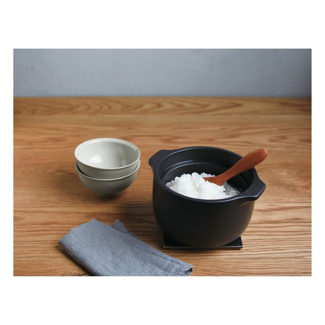 Rice cooker Kakomi aus Keramik | Weiß
