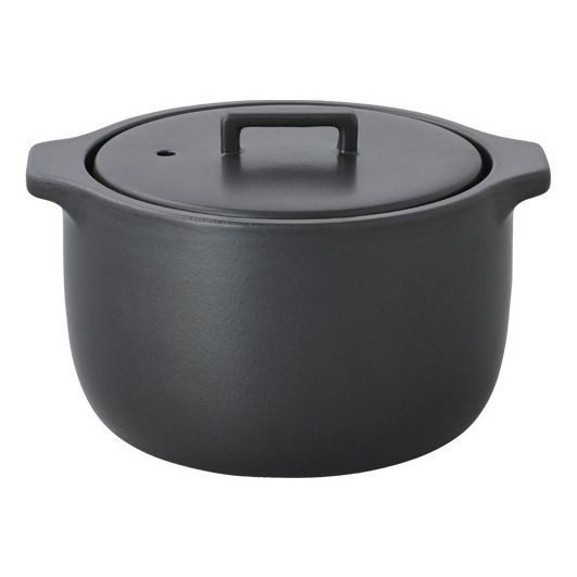 Rice cooker Kakomi de cerámica | Negro