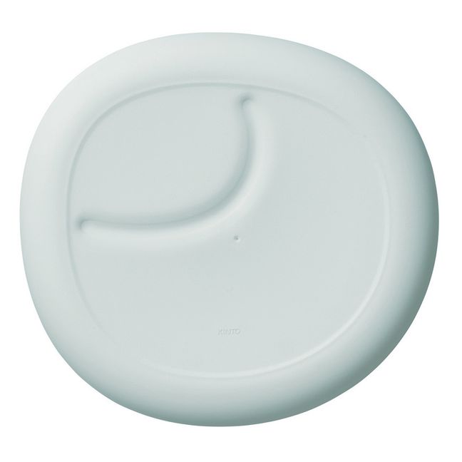 2-Compartment Bonbo Plate | Grey blue