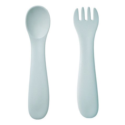 Besteck Bonbo - 2er-Set  | Graublau