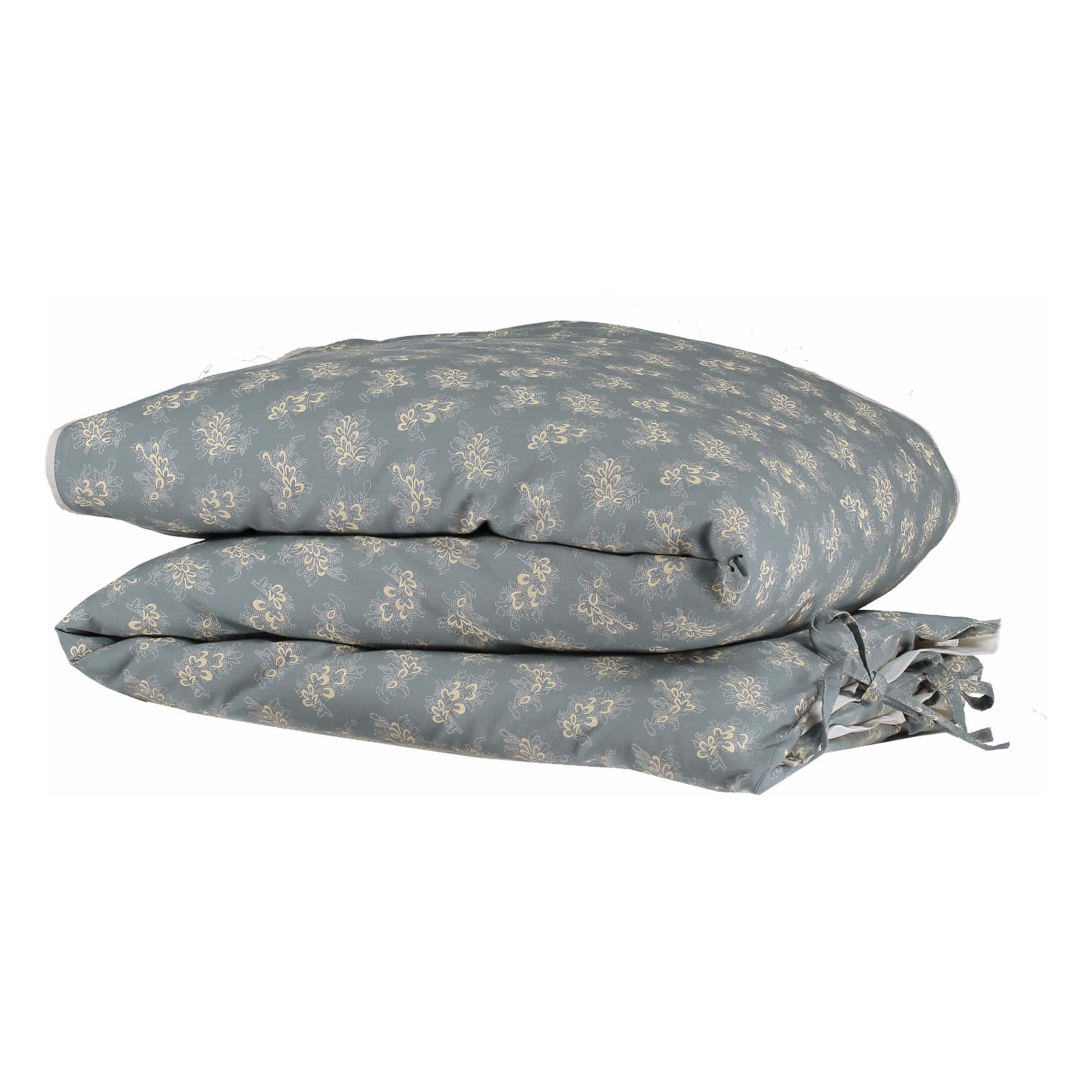 Camomile London - Housse de couette en coton - Soft Teal Blue