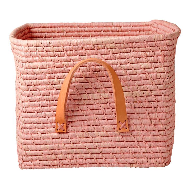 Rice - Panier de rangement 30 cm - Rose