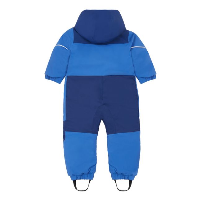 Recycled Polyester Ski Suit Blue