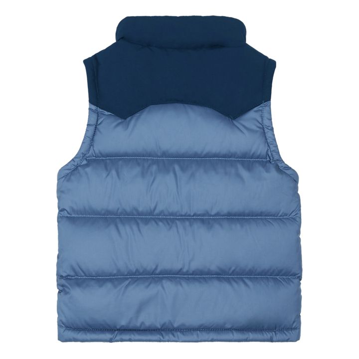 Recycled Polyester Vest Blue Patagonia Fashion Baby , Children