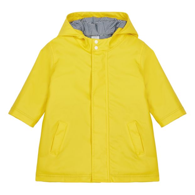 baby yellow raincoat