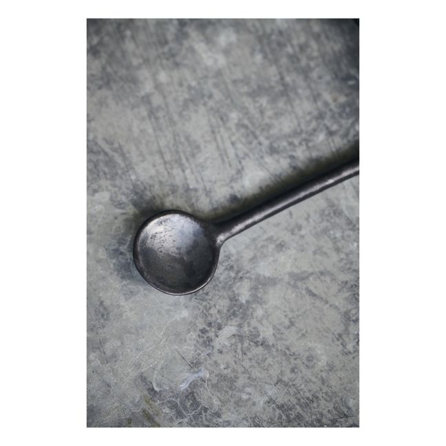 Cuchara Pion de porcelana | Negro