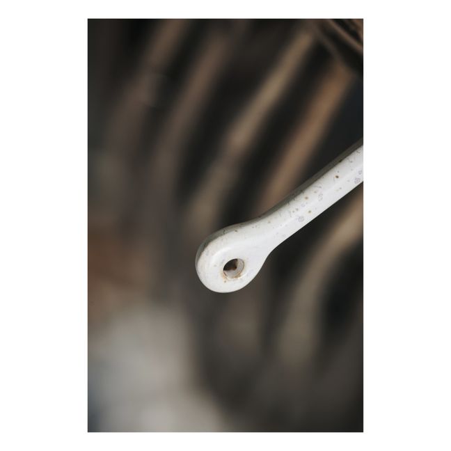 Pawn Porcelain Spoon | White