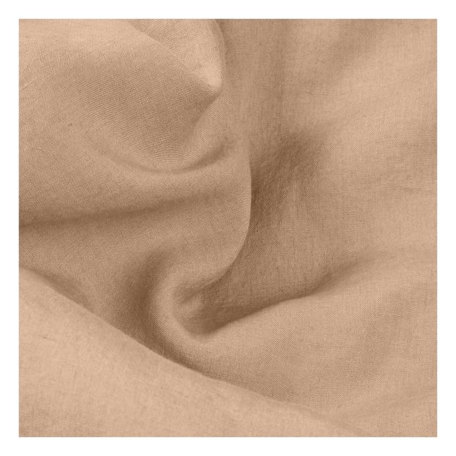 Bettbezug aus Leinen | Altrosa