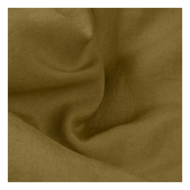 Bettbezug aus Leinen | Bronze