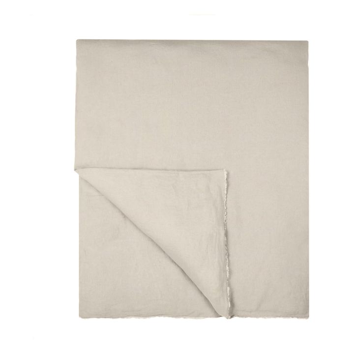 Washed Linen Quilt Cover | Natural- Product image n°2
