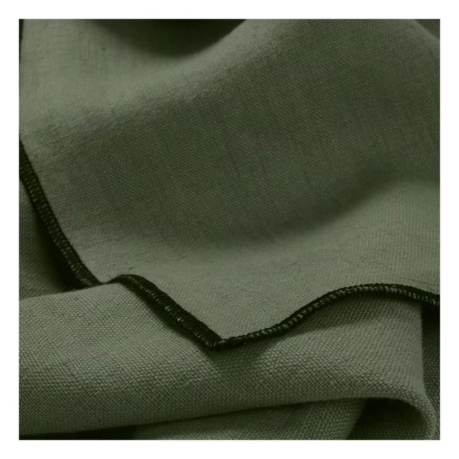 Washed Linen Napkin - Set of 4 Khaki