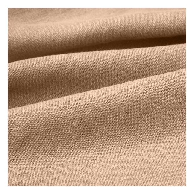 Nappe en lin lavé-surfilée | Vieux Rose
