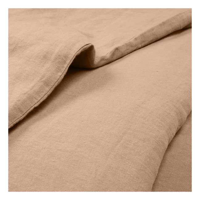 Washed Linen Duvet Cover | Dusty Pink