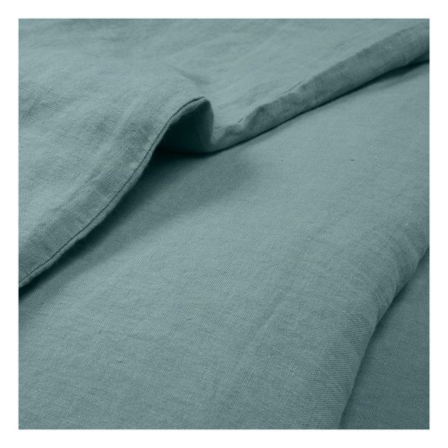 Bettbezug aus Leinen | Blauer Horizont