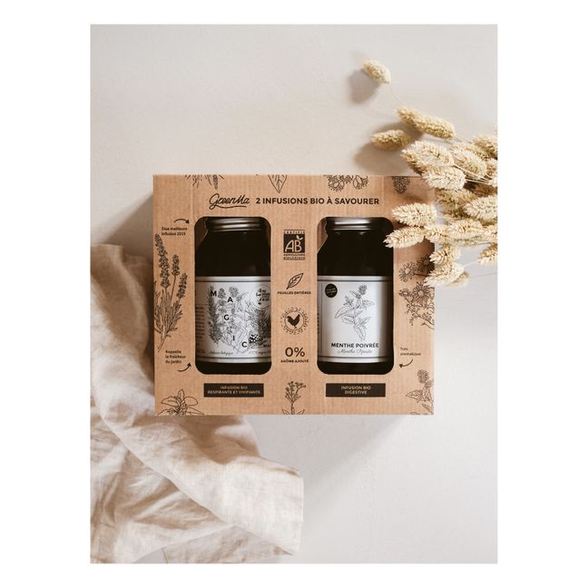 Cofre 2 infusiones - Magic Mama + Menta - 60 g