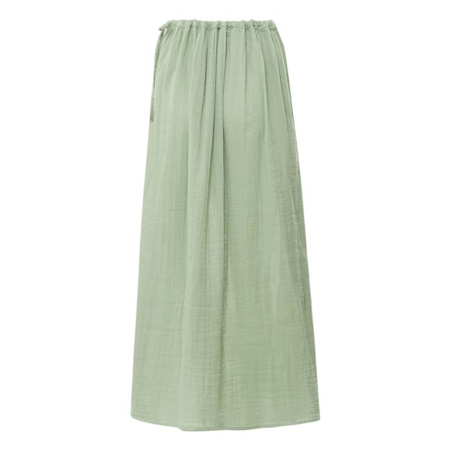 Jupe Longue Ava - Collection Femme  | Sage Green S049