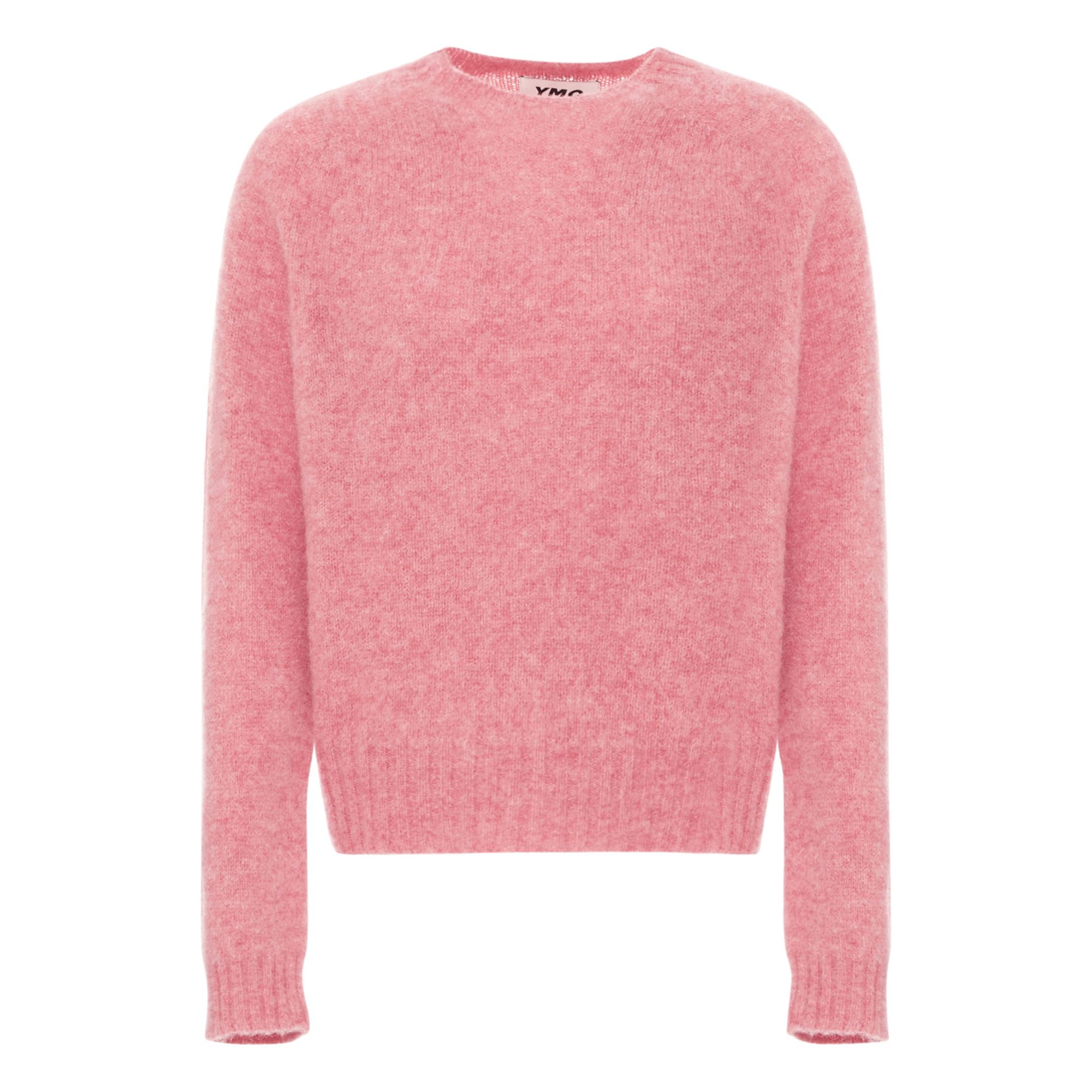 pink woolen jumper
