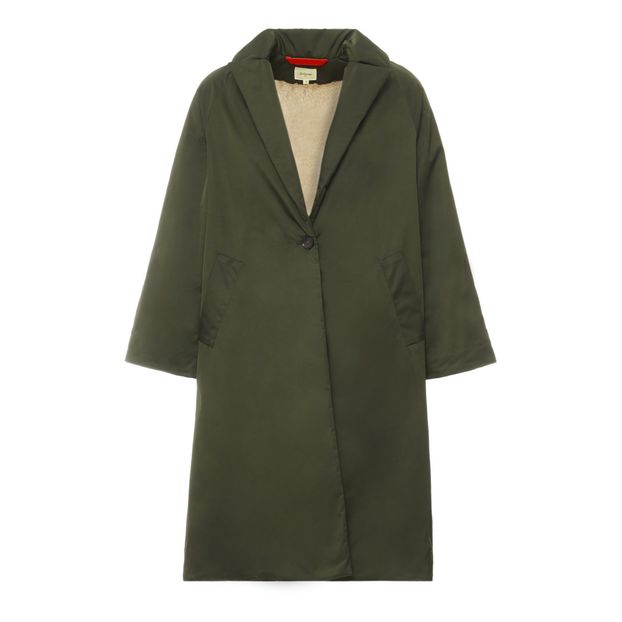 Veezy Coat - Women's Collection - Olive green Bellerose Fashion
