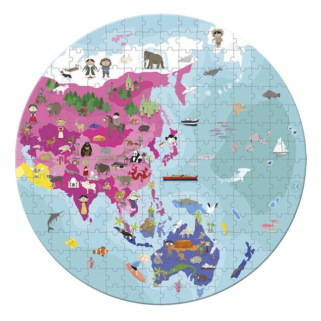 Puzzle Planeten doppelseitig