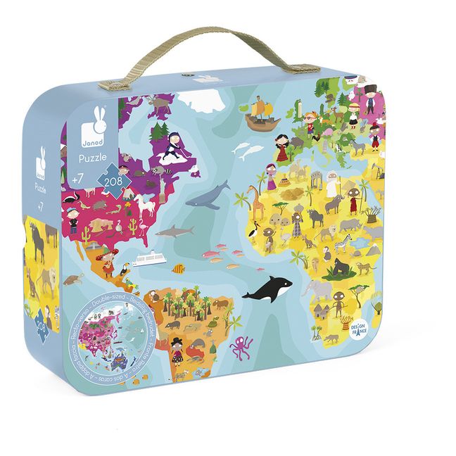 Puzzle Planeten doppelseitig