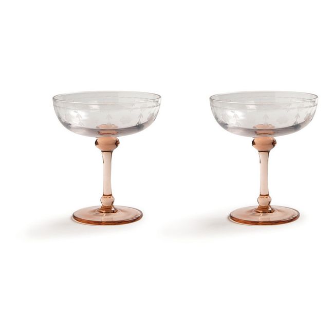 Vaso Floral - Juego de 2 | Rosa
