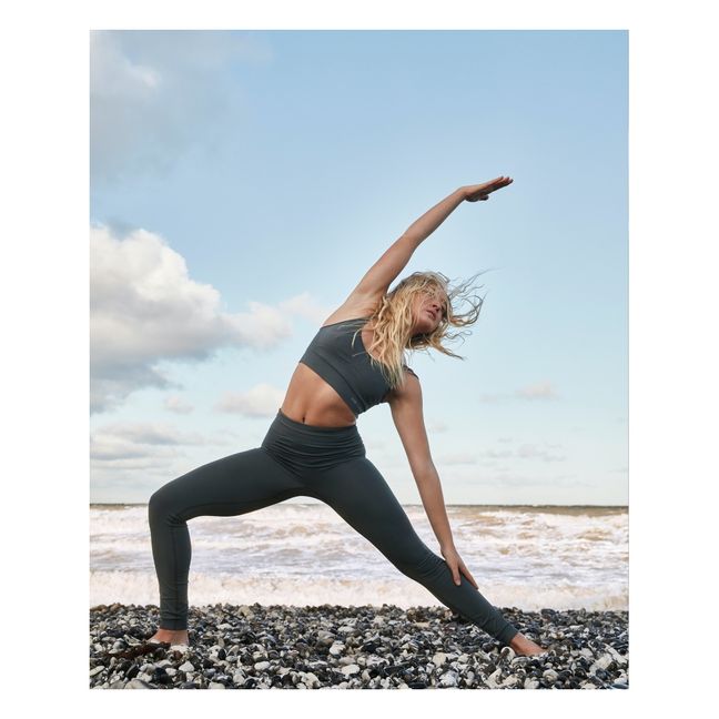 Sukha Yoga Top  | Stone grey