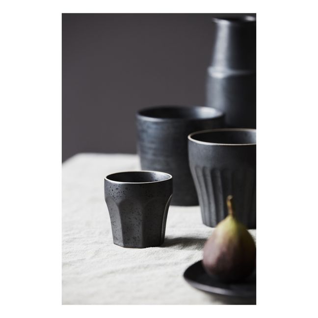 Tazza Berica in arenaria | Nero