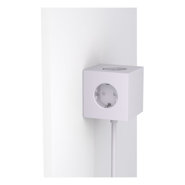 Verlängerungskabel Square 1 mit USB Kabel | Grau